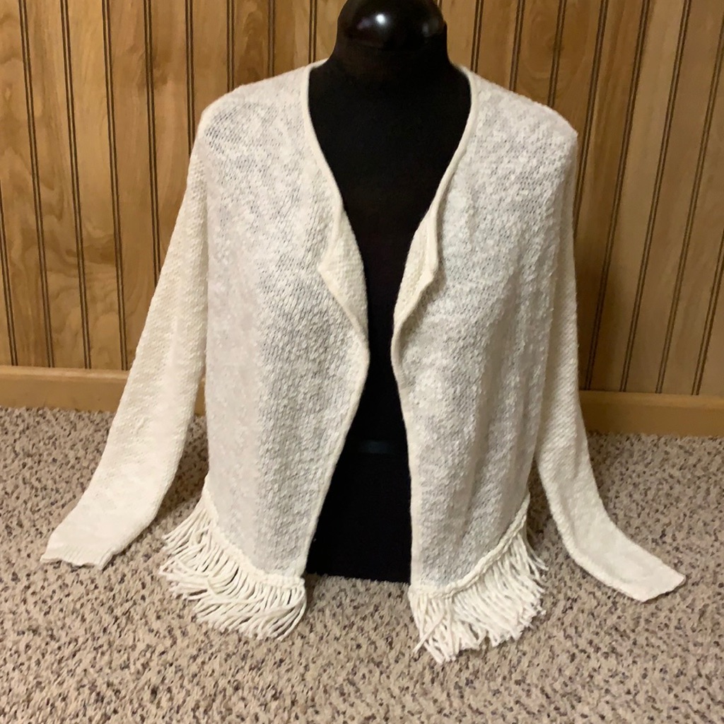 Margaret O’leary Sweater Cream Color Xs